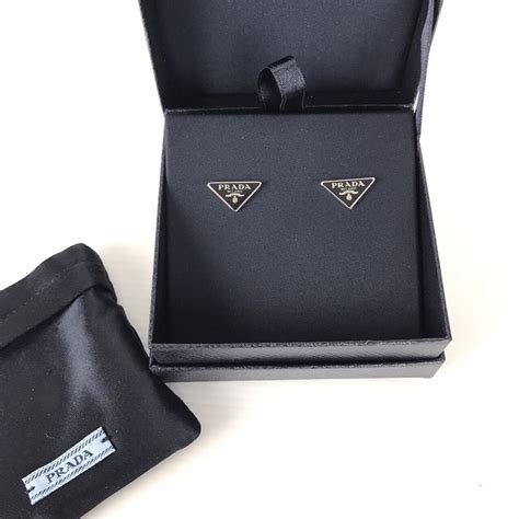 prada high end earrings